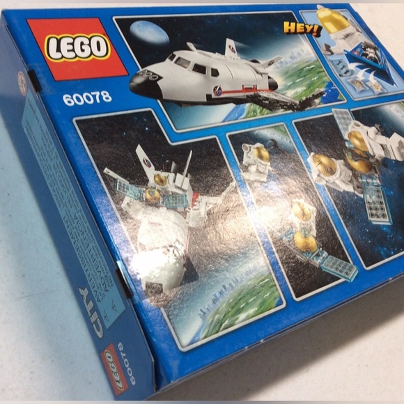 a Set 60078 City Utility Shuttle Space New In Factory Sealed Box Retired